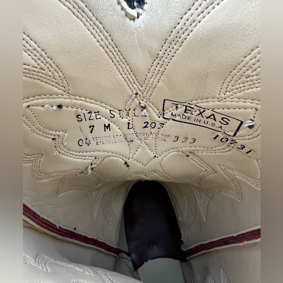 Vintage Texas Boot Company Butterfly Boots🦋 - Picture 6 of 9